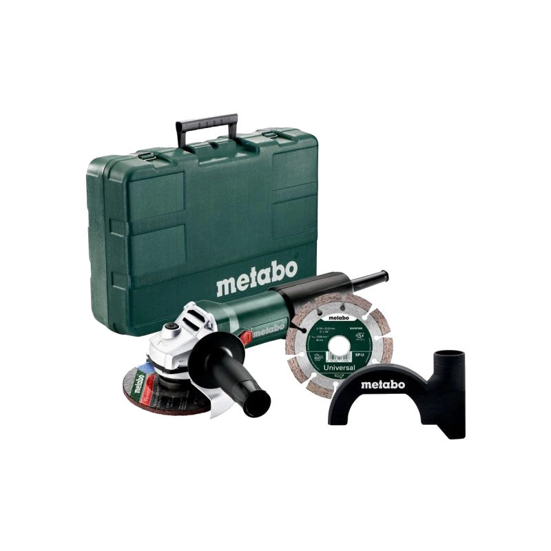 Болгарка · Metabo WEV 850-125 Set (603611510)