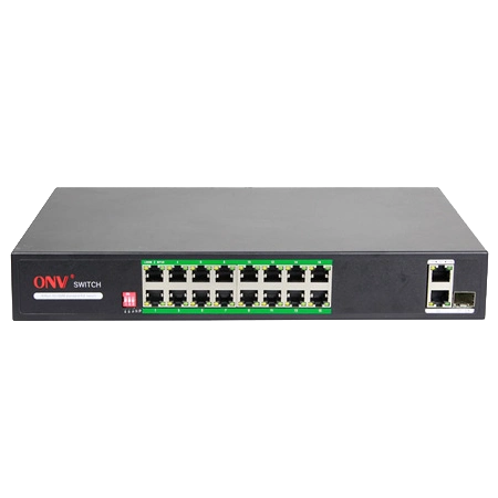 Комутатор · ONV-H1016PLD PoE