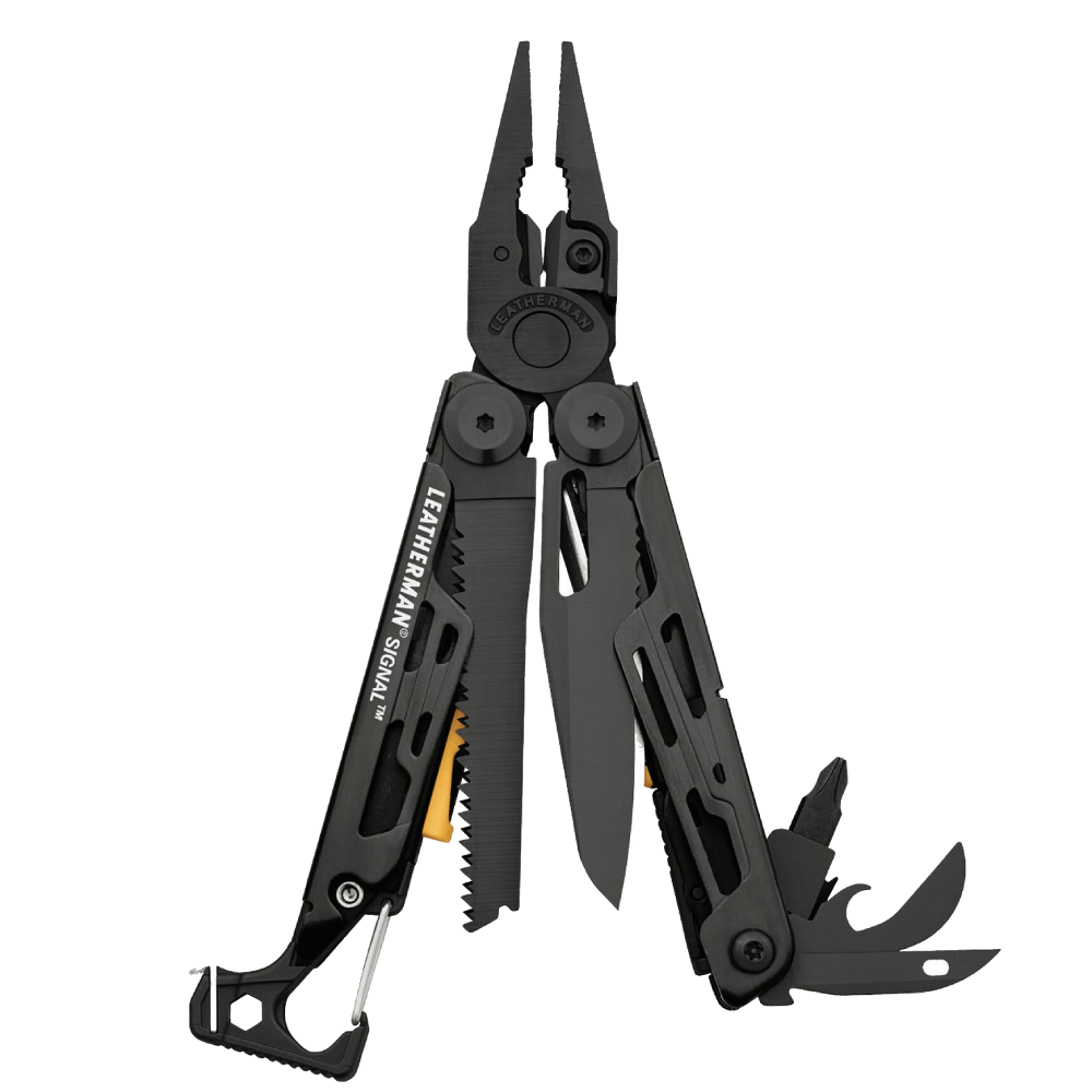 Мультиінструмент, синтетичний чохол · LEATHERMAN SIGNAL BLACK