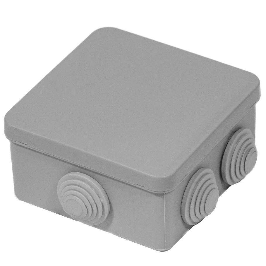 Коробка розподільна зовнішня квадратна (85х85х40) · IP54, UEA