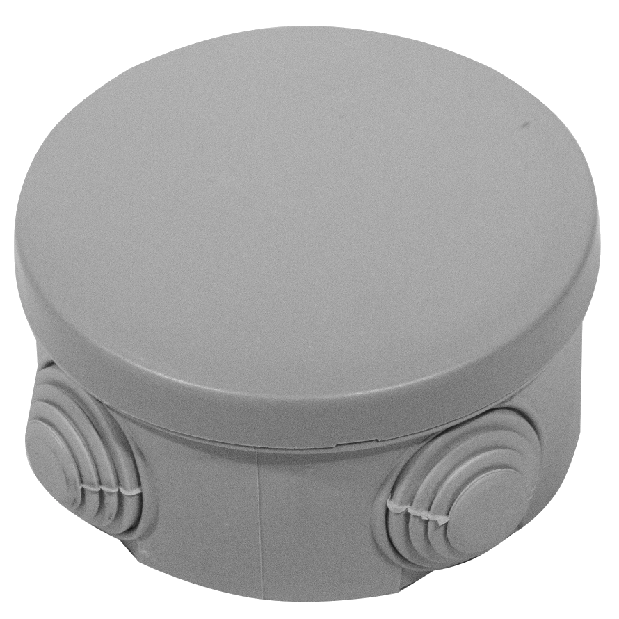 Коробка розподільча кругла зовнішня · IP54, UEA (80х45)