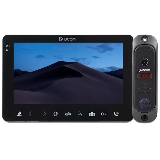 Комплект відеодомофона · BCOM BD-780M Black Kit