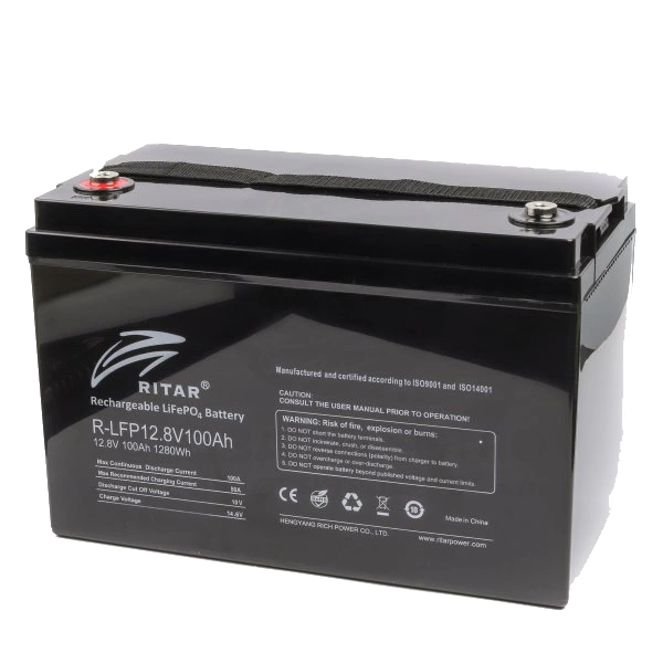 Акумуляторна батарея з bluetooth · Ritar R-LFP12.8V100AH