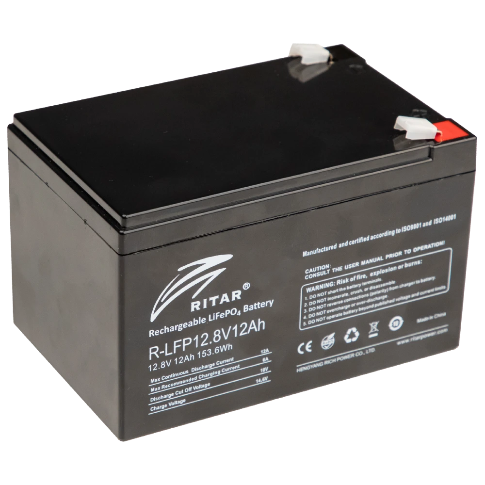 Акумуляторна батарея · Ritar R-LFP12.8V12AH