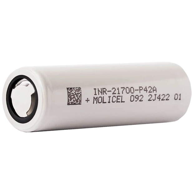 Акумулятор літій-іонний INR-21700-P42A · Molicel grade А 4200м•Аг