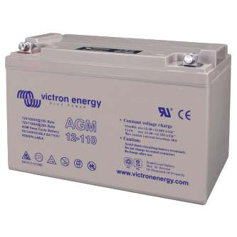 Акумулятор · Victron Energy AGM Deep Cycle Battery 12V/110Ah