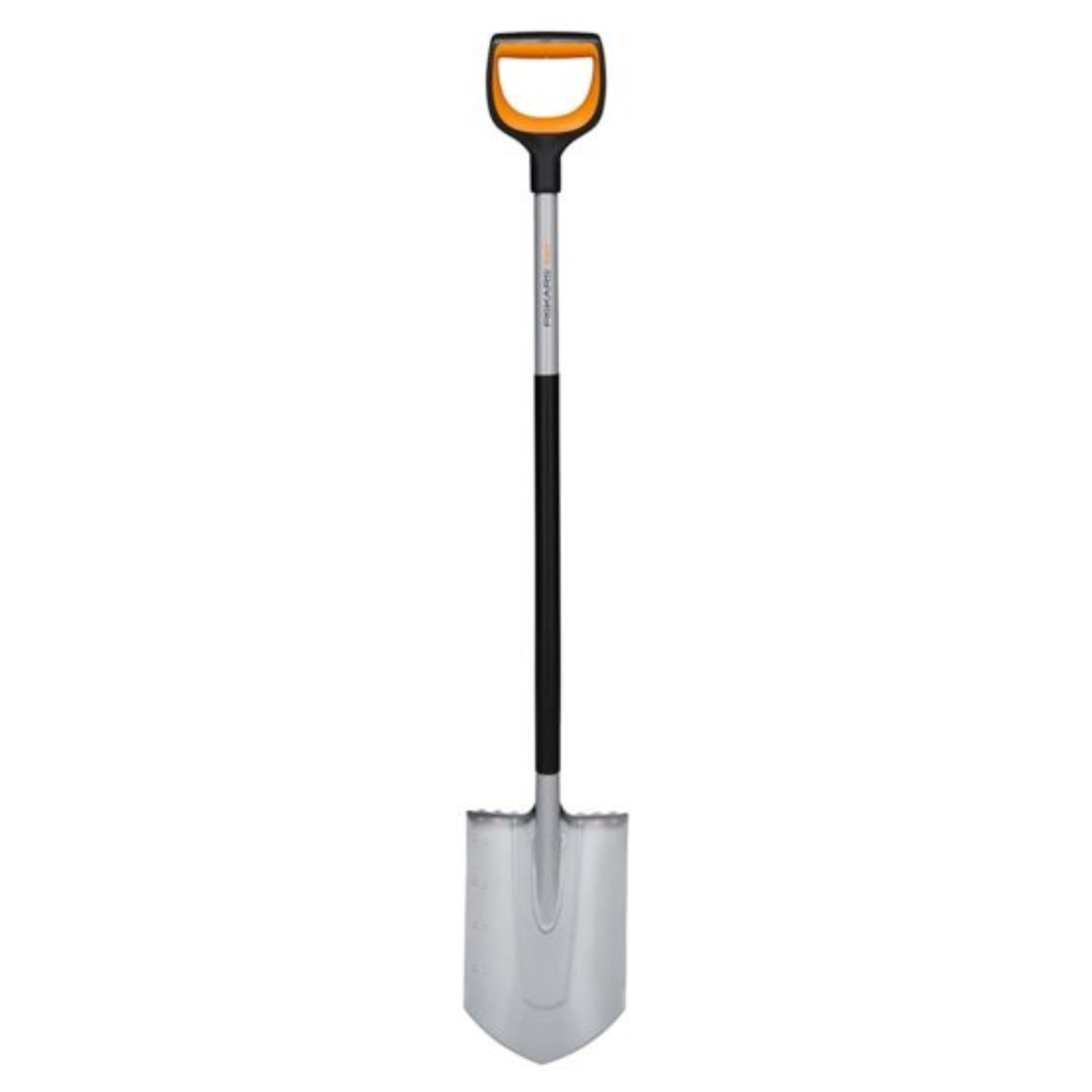 Лопата штикова округлена · Fiskars Xact™ (1066729)
