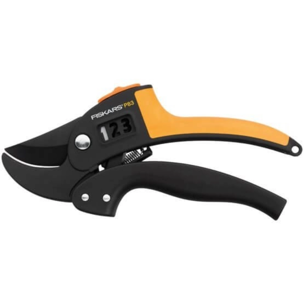 Контактний секатор із храповим механізмом · PowerStep™ Fiskars P83 111670 (1000575)