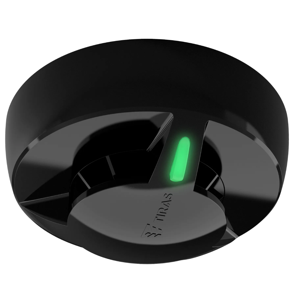 Тепловий неадресний пожежний сповіщувач · Tiras DETECTO HT10 (black)