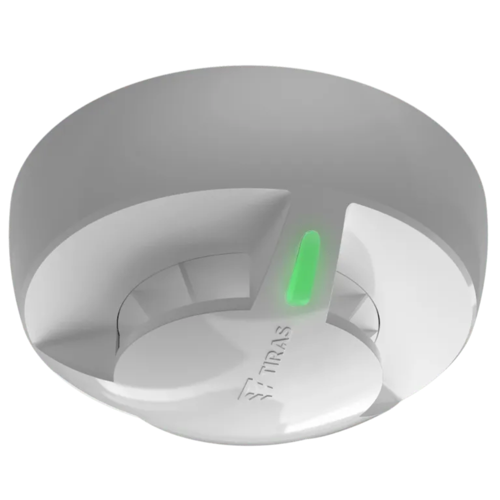 Тепловий неадресний пожежний сповіщувач · Tiras DETECTO HT10 (white)