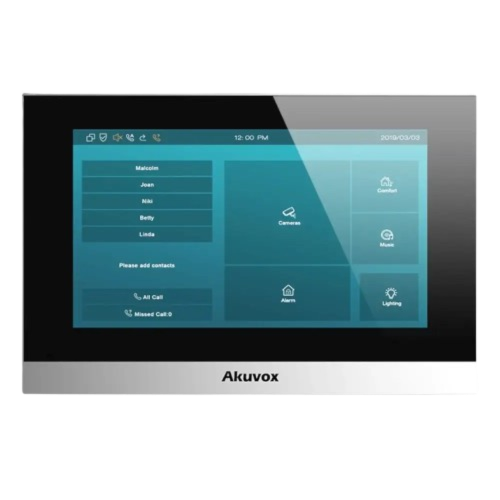 IP-відеодомофон · Akuvox C313N silver