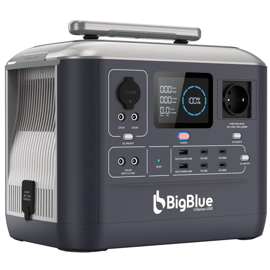 Портативне джерело живлення · BigBlue CP1000 1000Вт