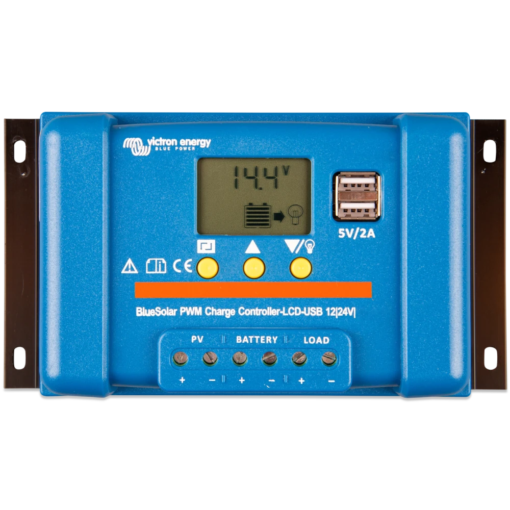 Контролер заряду · Victron Energy BlueSolar PWM-LCD&USB 12/24-30