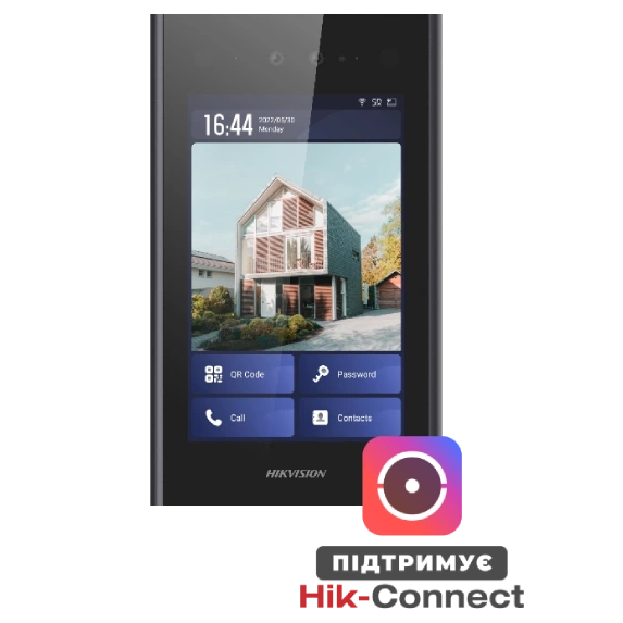 8-дюймова IP Android панель у металевому корпусі · DS-KD9403-E6