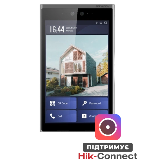 10.1-дюймова IP65 ＆ IK07 панель · DS-KD9633-E6