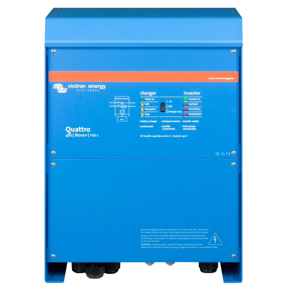 Інвертор · VictronEnergy Quattro 48/15000/200-100/100 однофазний