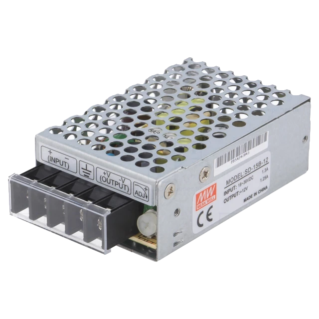 DC/DC-перетворювач · Mean Well SD-15B-12