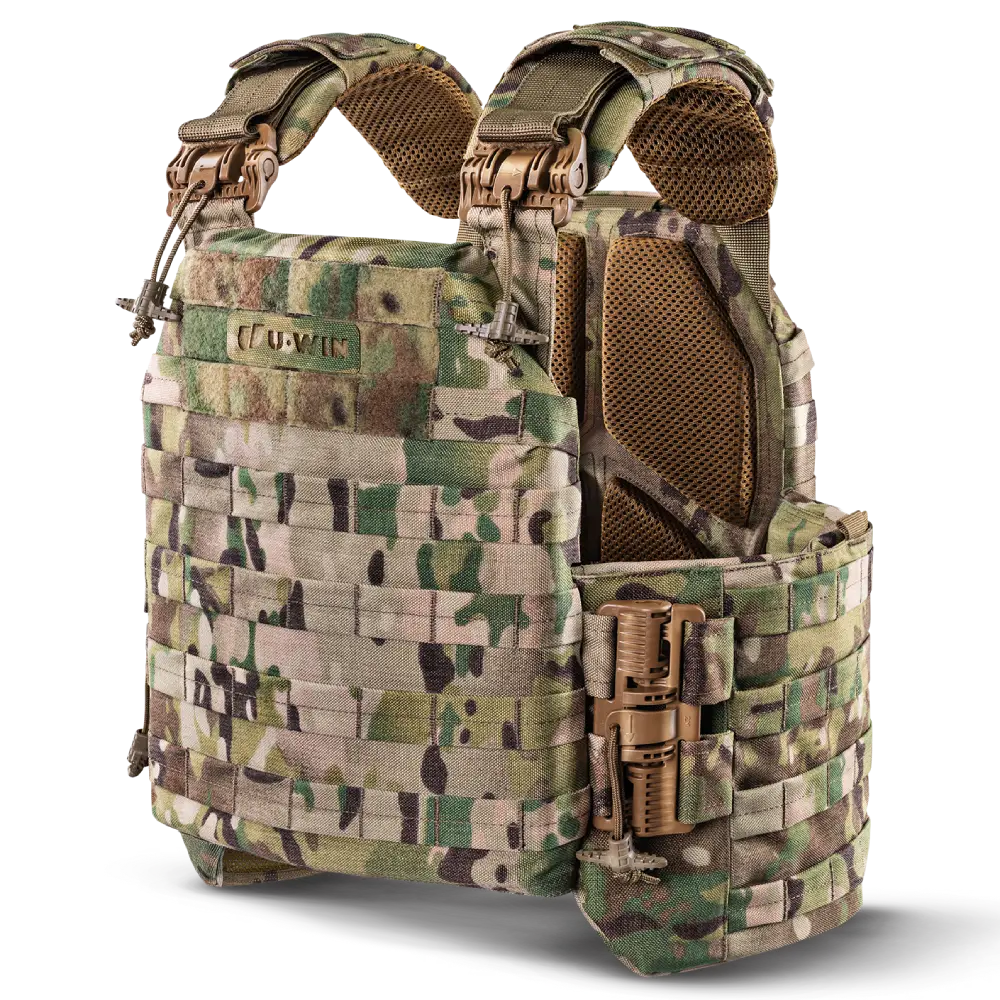 Плитоноска / тактичний жилет зі швидким скиданням · U-WIN Plate Carrier PRO мультикам