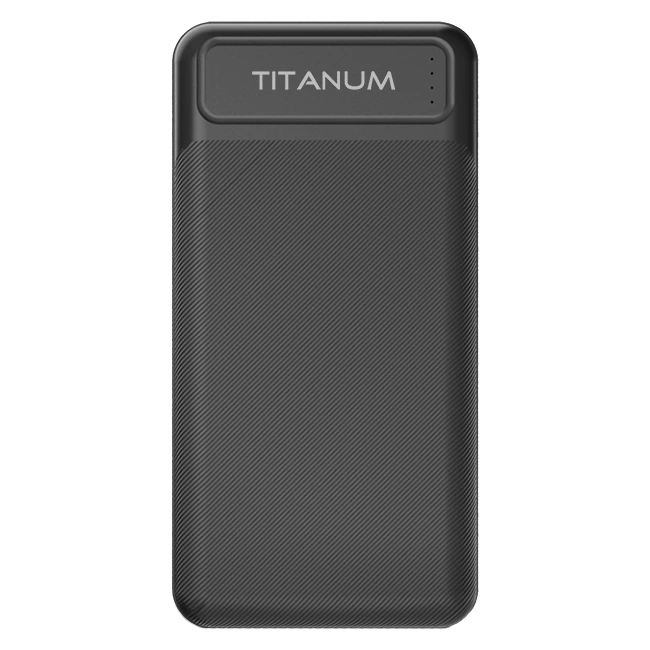 Повербанк · TITANUM TPB-913 Black 20000mAh