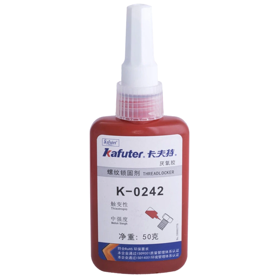 Лак фіксатор різьби гвинтів синій · Kafuter K-0242 50ml