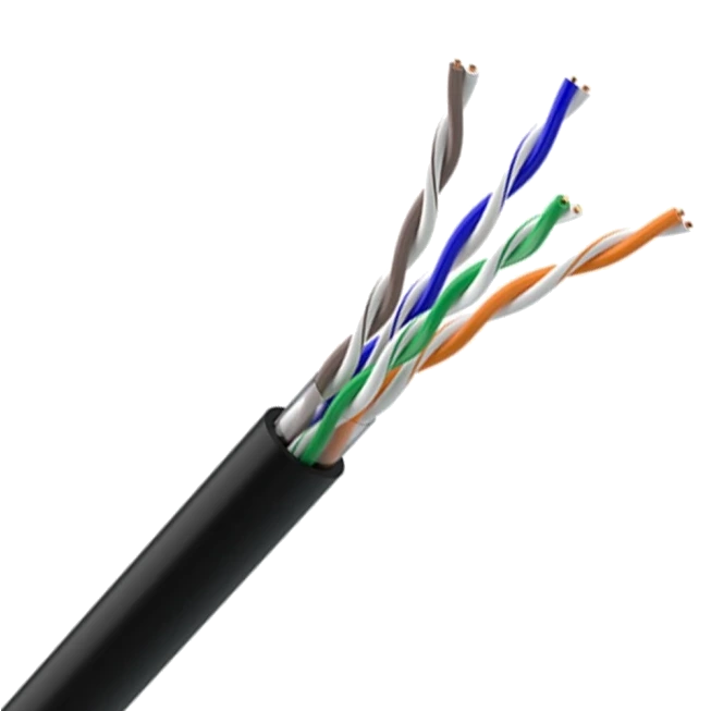 Кабель (UTP мідь вуличний) 500м · OK-Net КПП-ВП (100) 4*2*0,51 (U/UTP-cat.5Е)