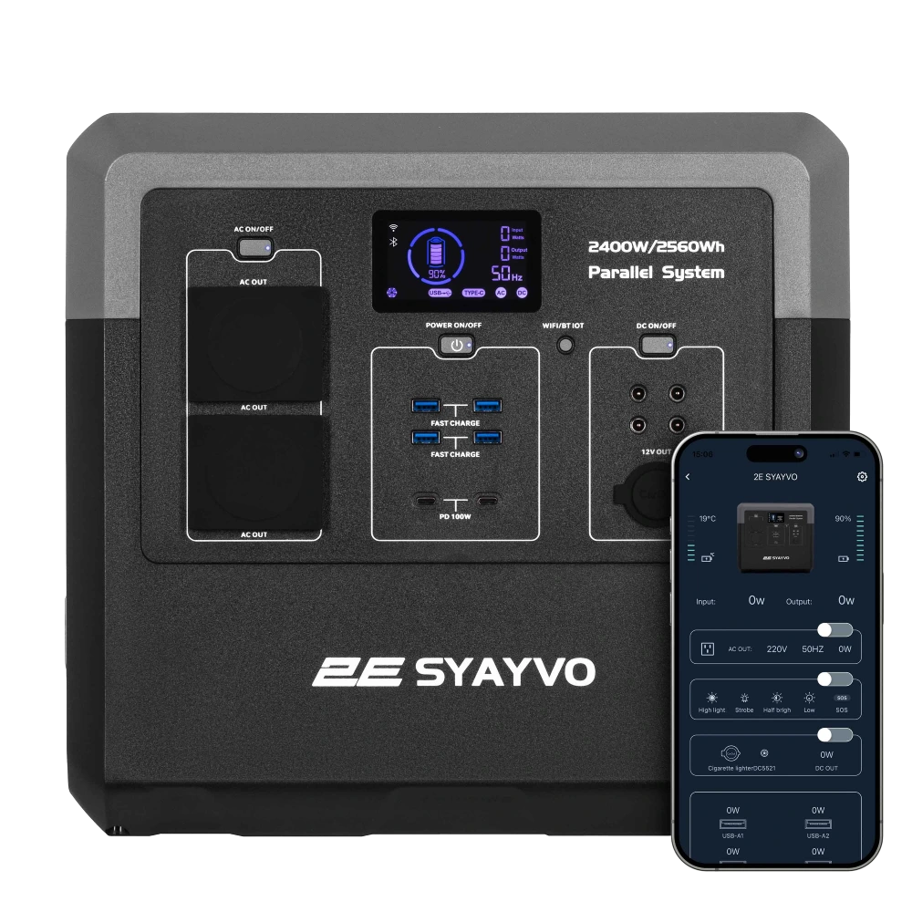 Портативне джерело живлення · 2Е Syayvo 2400Вт