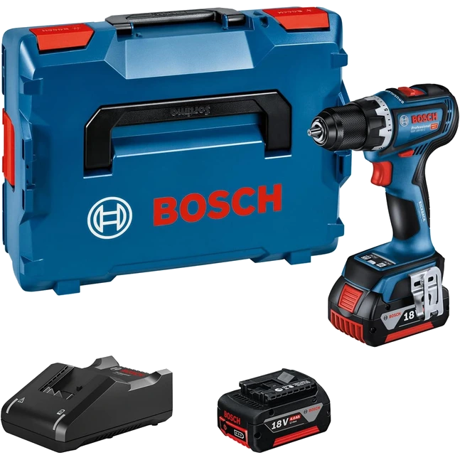 Акумуляторний дриль-шурупокрут · Bosch Professional GSR 18V-90 C кейс, без акб (06019K6006)