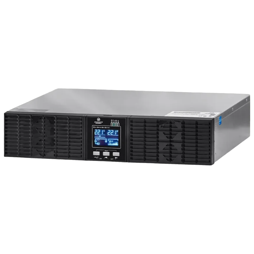 Джерело безперебійного живлення · Kraft KRF-RM/10KVA/10KW/Ex Pro Online