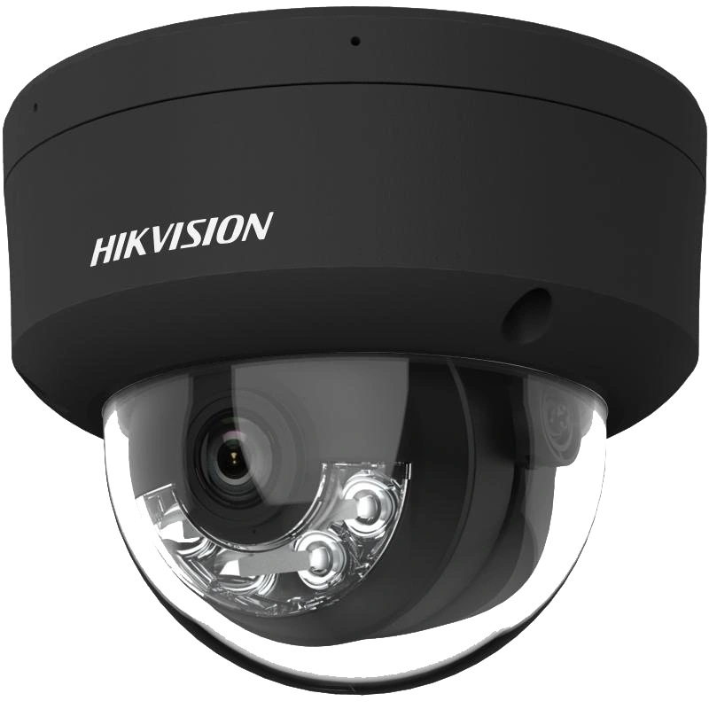 IP відеокамера Hikvision · DS-2CD2143G2-LIS2U BLACK 4МП (2.8мм) з мікрофоном