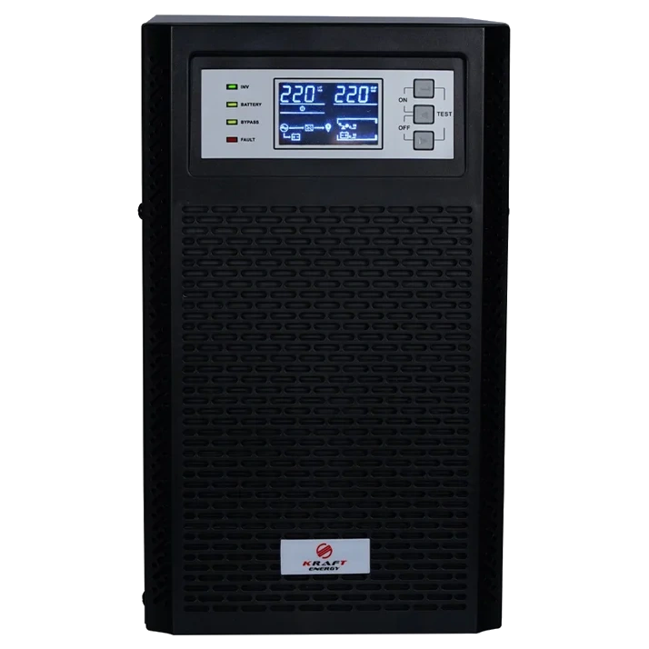Джерело безперебійного живлення · Kraft KRF-T3000VA/3KW(LCD)Ex Pro Online