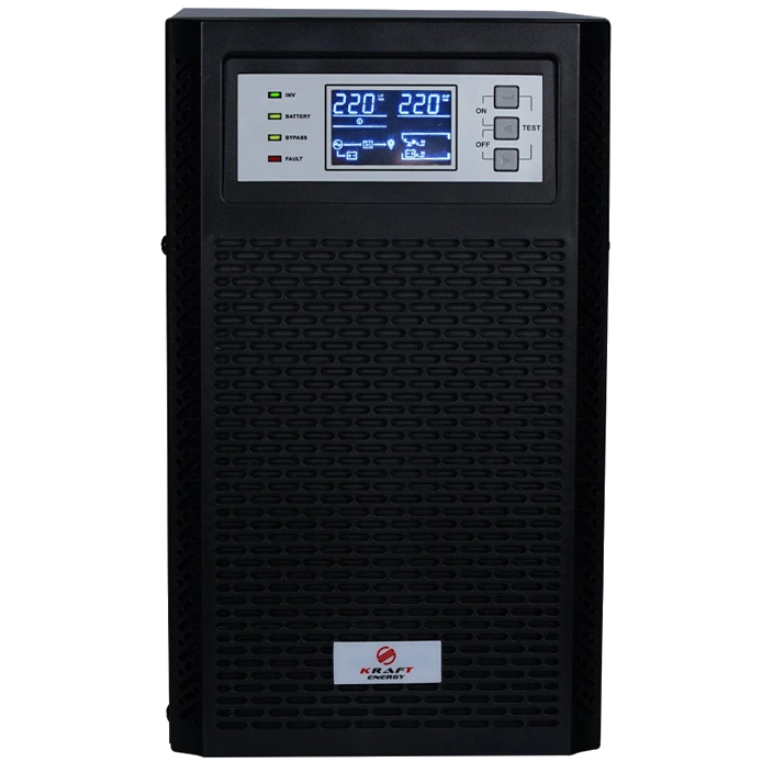 Джерело безперебійного живлення · Kraft KRF-T6000VA/6KW(LCD)Ex Pro Online