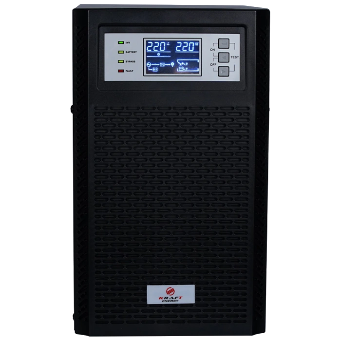 Джерело безперебійного живлення · Kraft KRF-T10KVA/10KW(LCD)Ex Pro Online