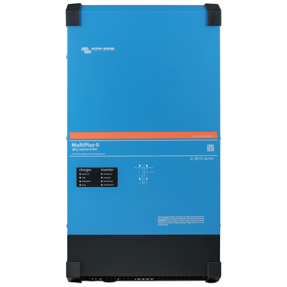 Інвертор · VictronEnergy MultiPlus-II 48/10000/140-100 однофазний чиста синусоїда