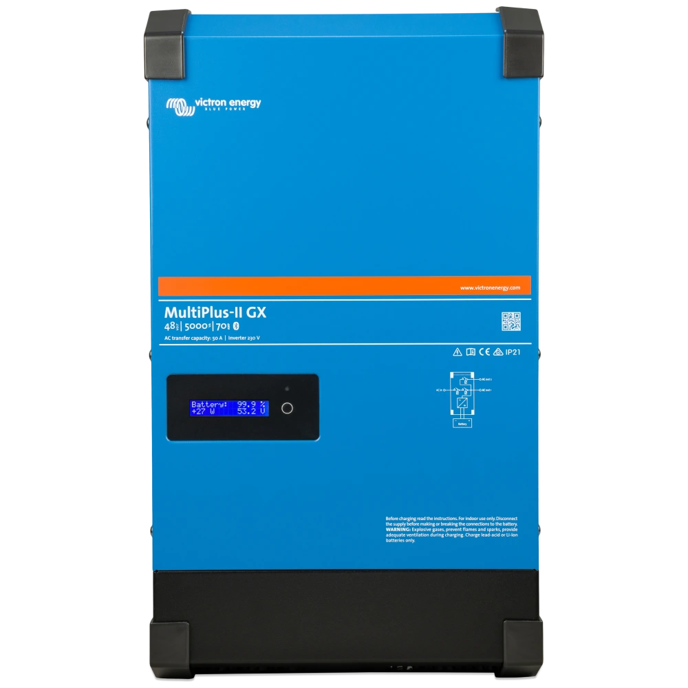 Інвертор · Victron Energy MultiPlus-II GX 48/5000/70-50 однофазний чиста синусоїда
