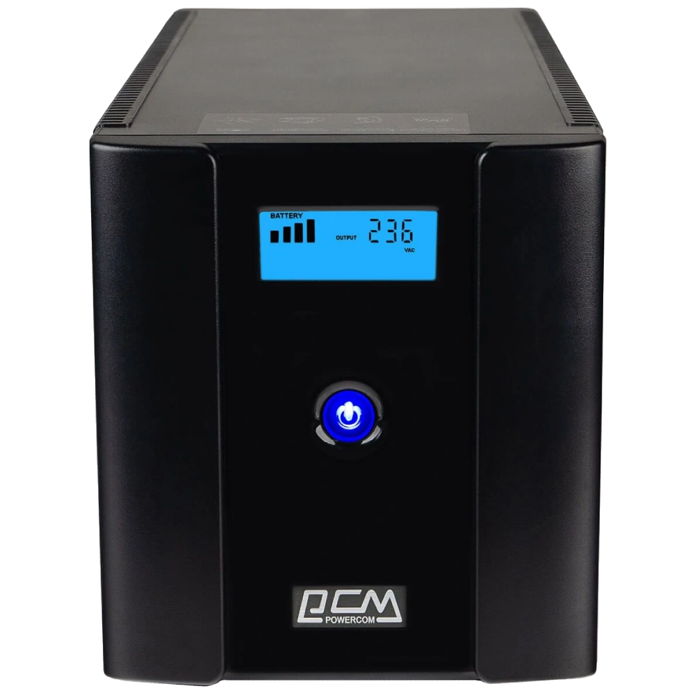 Джерело безперебійного живлення · Powercom RPT-1500AP LCD Schuko