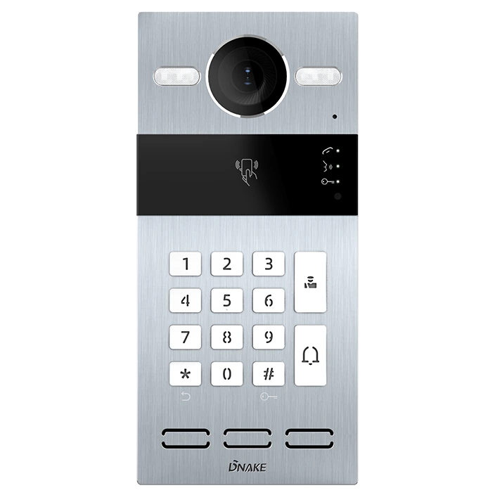 Виклична панель · Dnake S213K/S SIP IP65, IK07 Silver