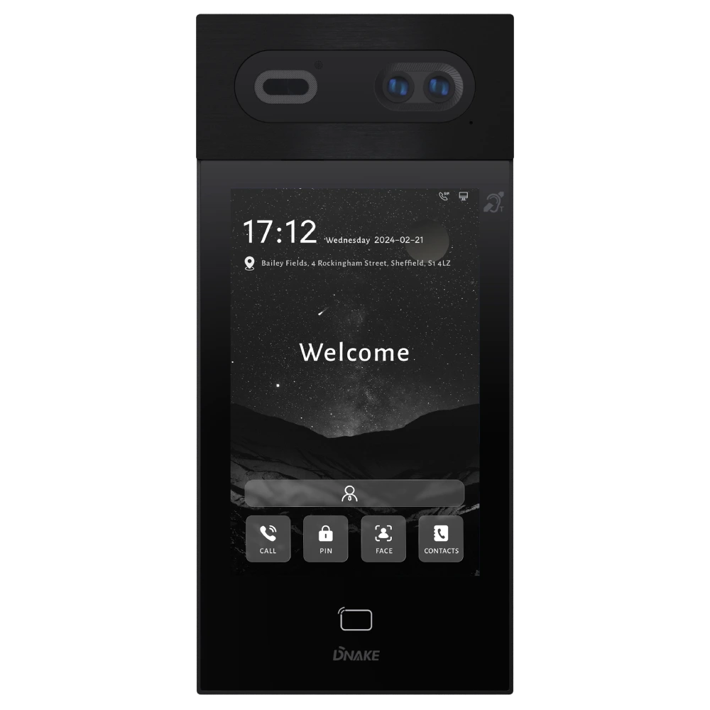 Виклична панель · Dnake S617/S (накладна) S617 Android 8" IPS IK08
