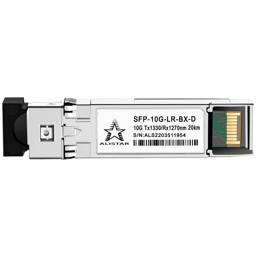Модуль · ALISTAR SFP-10G-LR-BX-D SFP+ 10G BASE-BX 1SM WDM LC 20KM TX1330/RX1270nm DOM