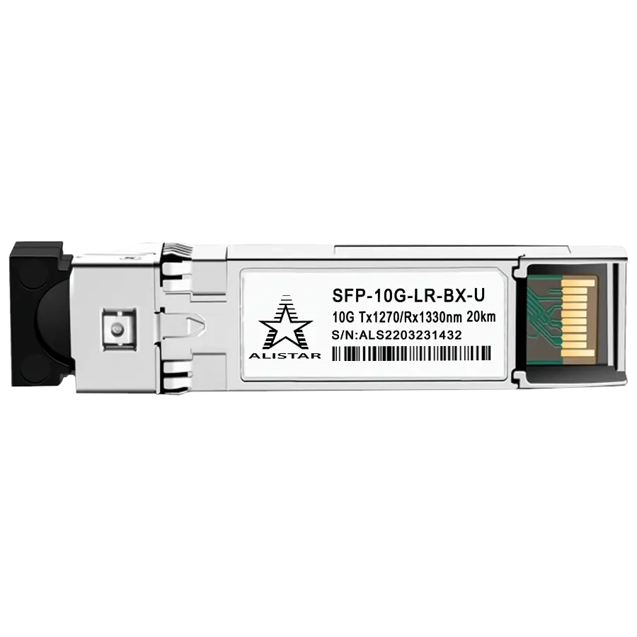 Модуль · ALISTAR SFP-10G-LR-BX-U SFP+ 10G BASE-BX 1SM WDM LC 20KM TX1270/RX1330nm DOM