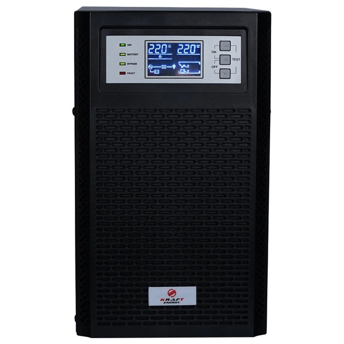 Джерело безперебійного живлення · Kraft KRF-T3000VA/2400W(LCD) Pro Online
