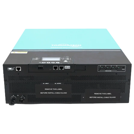 Інвертор · TOMMATECH 3.6kW HV 24V 80А MPPT(120-450) однофазний