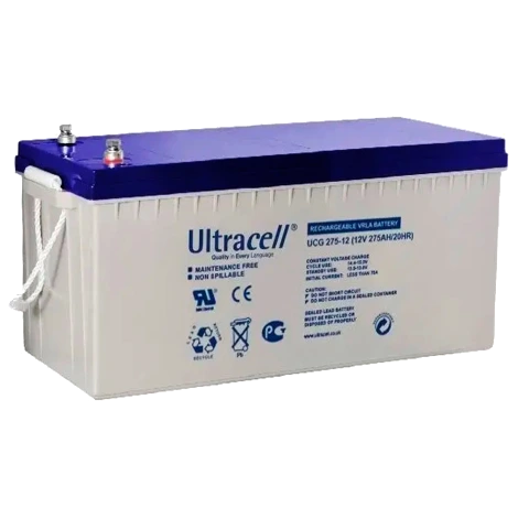 Свинцево-кислотна акумуляторна батарея · Ultracell UCG275-12 275 А•г 12В