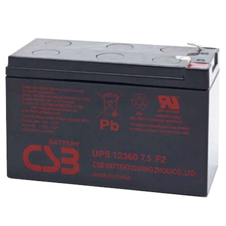 Акумуляторна батарея · CSB UPS12360 12V7.5Ah