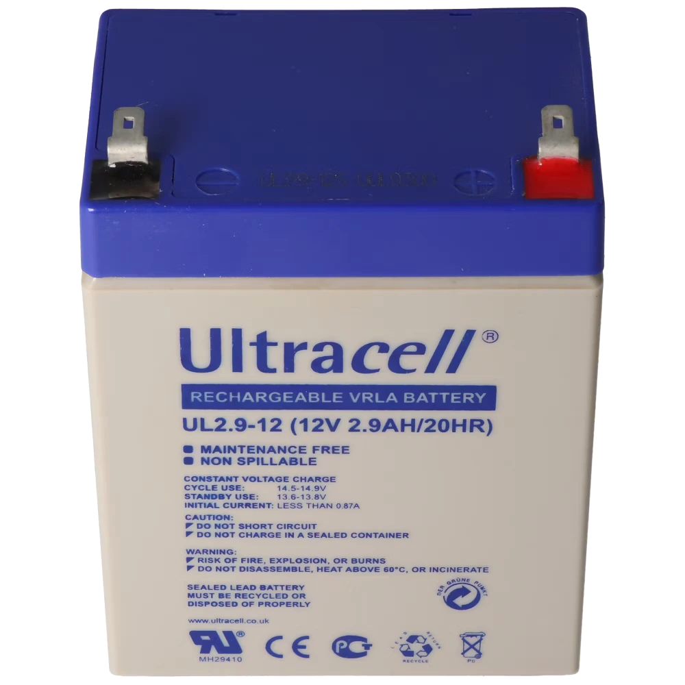 Акумуляторна батарея · Ultracell UL2.9-12 AGM 12V 2,9Ah