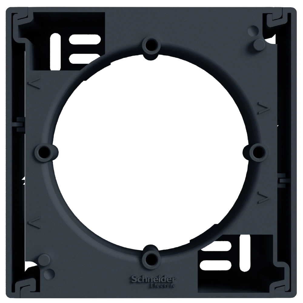 Коробка для зовнішнього монтажу 1-постова антрацит · Schneider Electric Asfora EPH6100171