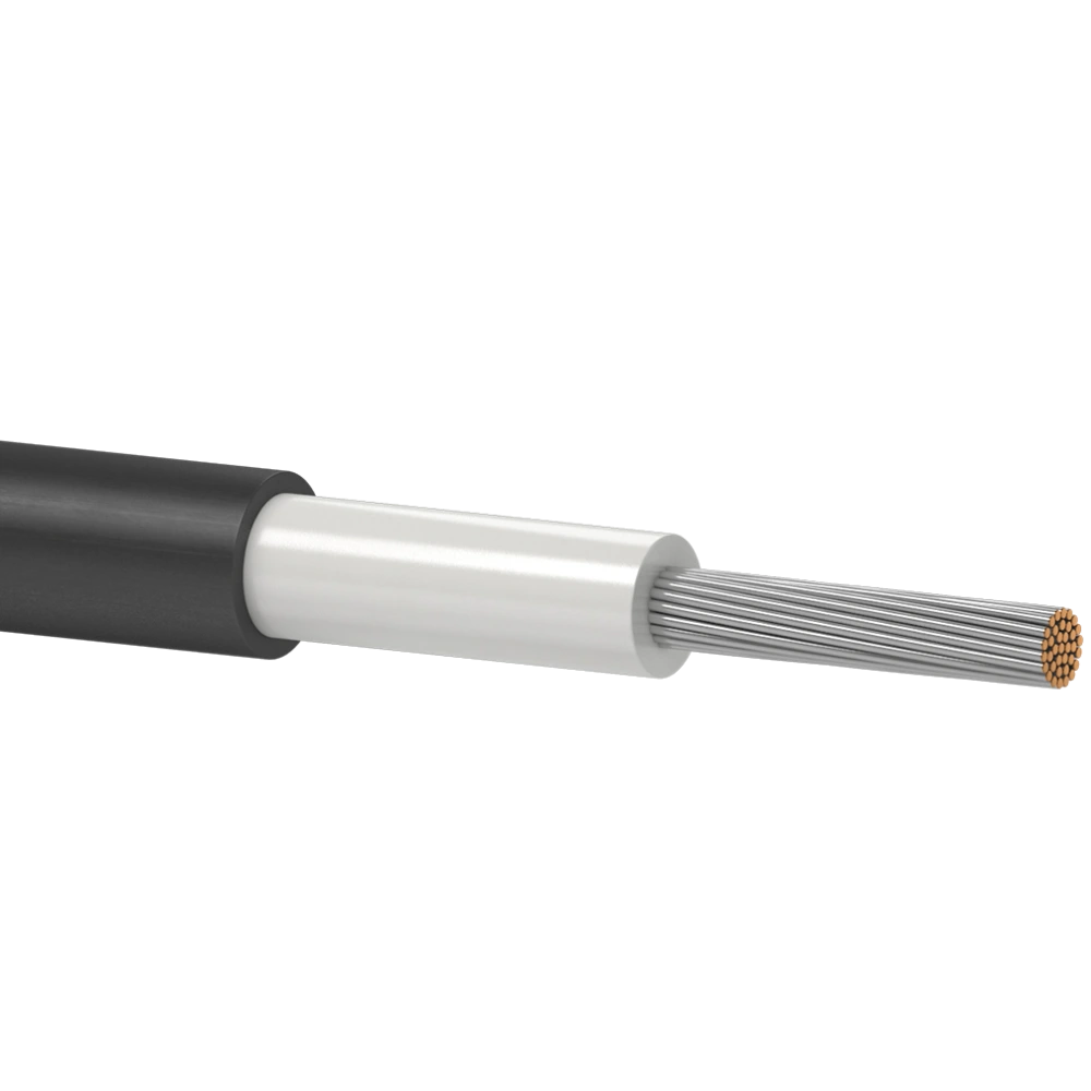 Кабель для сонячних панелей · Одескабель H1Z2Z2-K 1*6 black (Бухта 100 м)