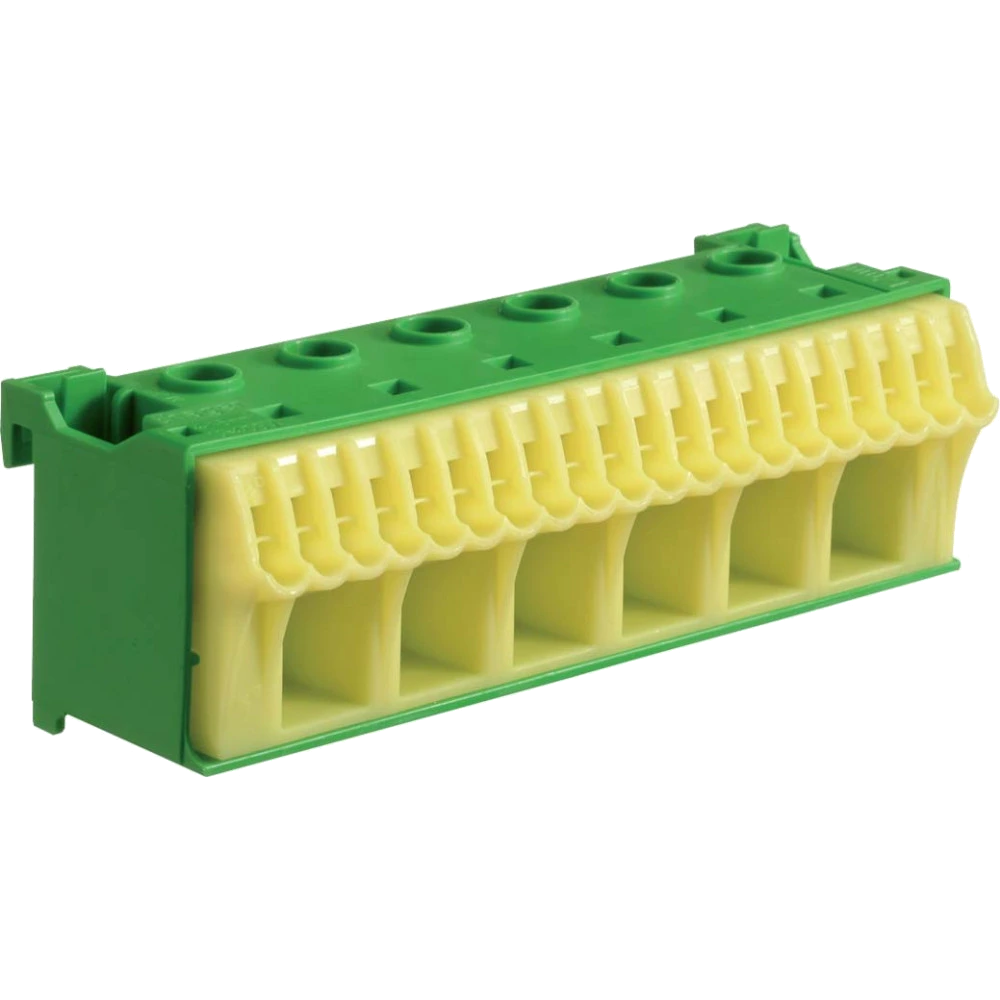 PE-клема 6x16мм2+20x4мм2 ширина 105мм · Hager QiuckConnect