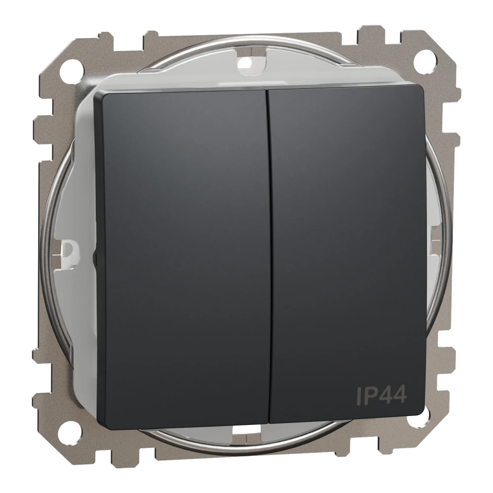 Двоклавішний вимикач · Schneider Electric Sedna Design & Elements SDD214105
