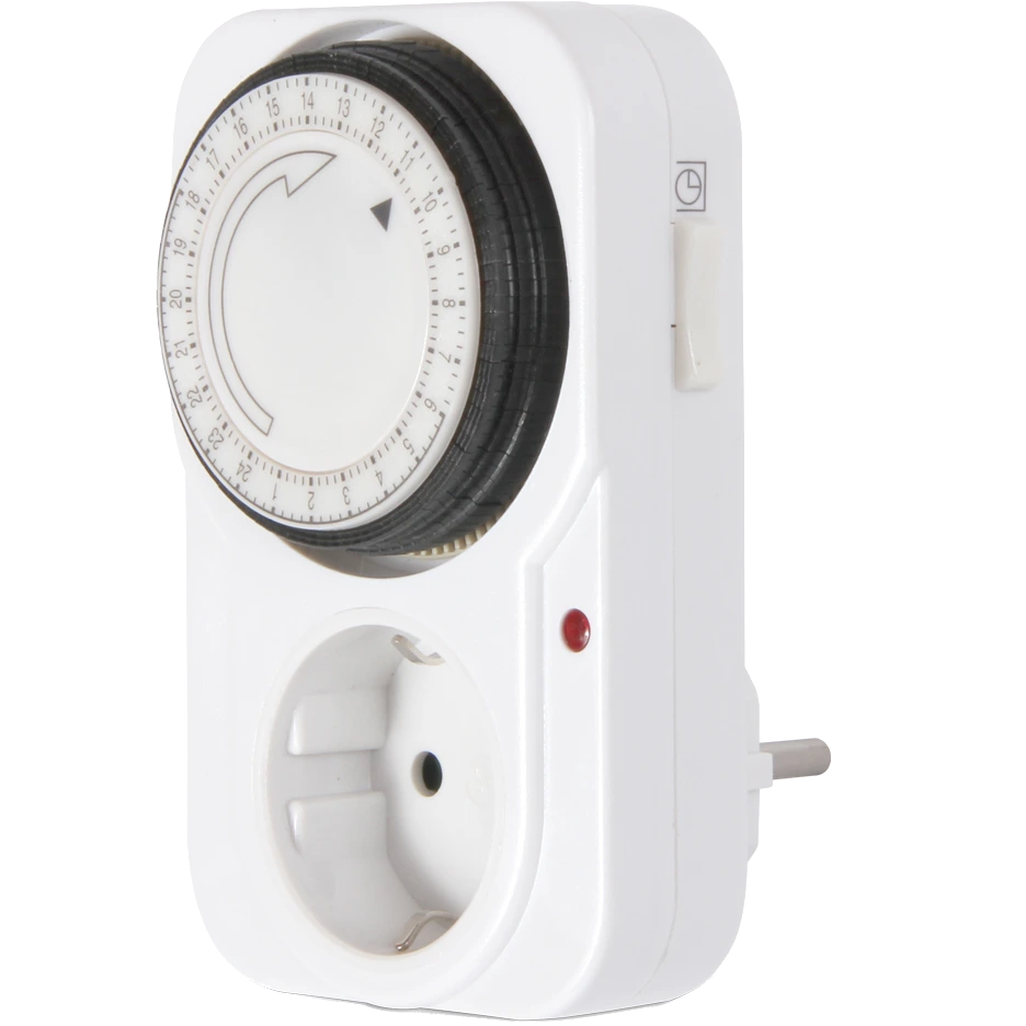 Таймер електромеханічний розеточний добовий · ЕНЕКСТ e.control.t11