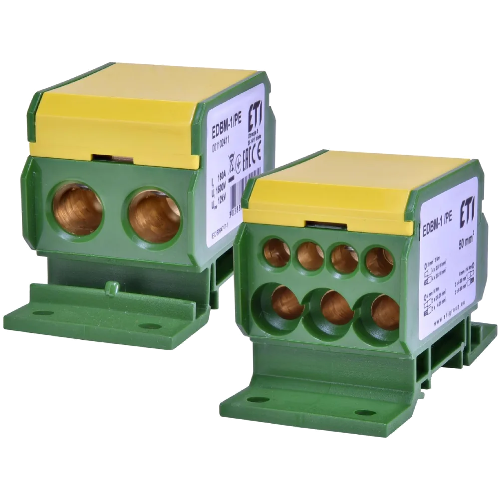 Блок розподільчий · ЕТІ EDBM-1/PE